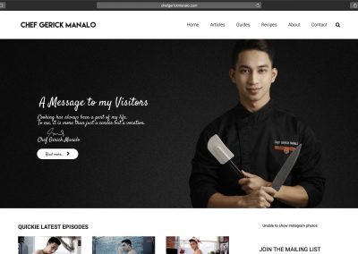 Chef Website